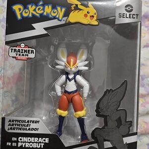 Pokémon Cinderace Articulated Figure